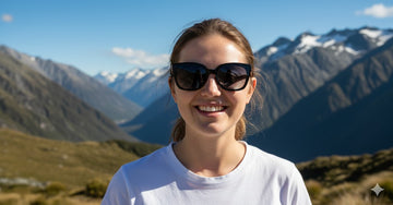 young lady with Sunpro-sunglasses
